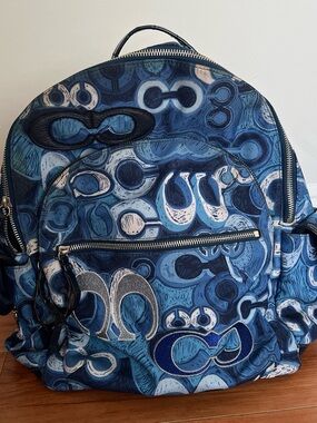 Coach | Bags | Coach Signature Daisy Poppy Backpack Used Once | Poshmark Coach | Bags | Coach Signature Daisy Poppy Backpack Used Once | Poshmark